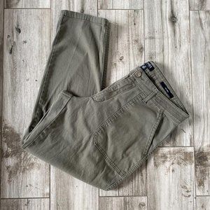 JONES New York The Chino Army Green Pants SZ 12